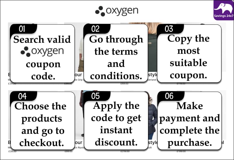 Oxygen Clothing Discount Code