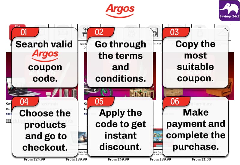 Argos Promo Code