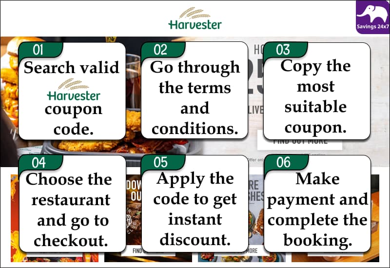 Harvester Voucher Code