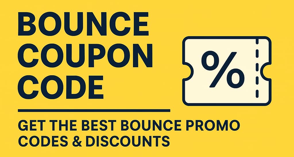 Bounce discount code
