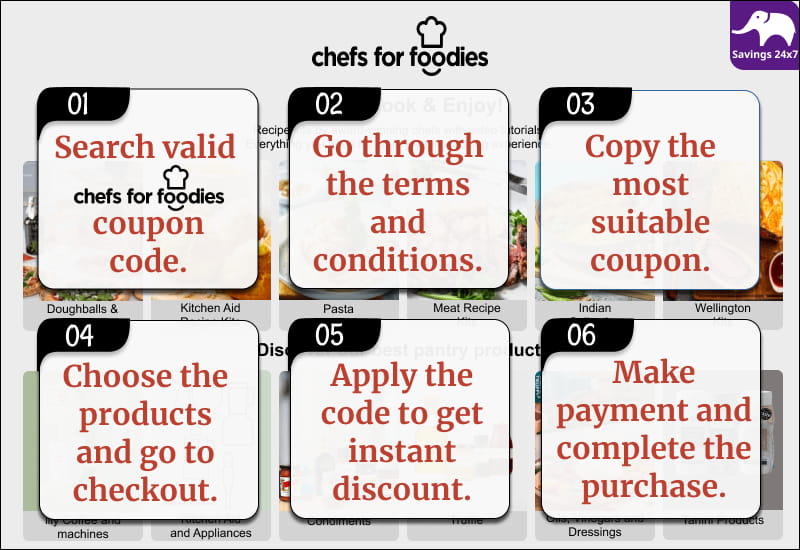 Chefs for Foodies Coupon Code