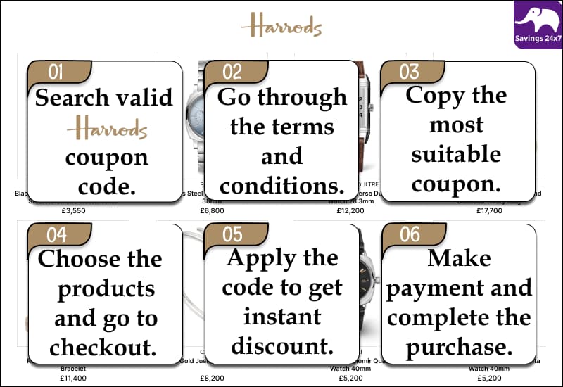 Harrods Discount Code