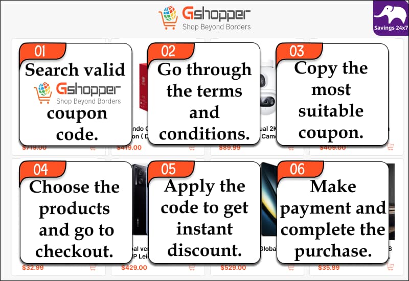 Gshopper Coupon Code