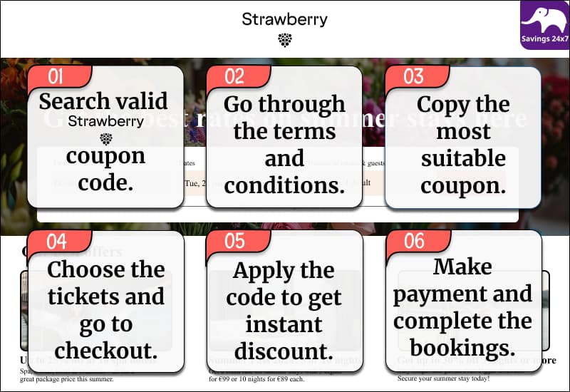 Strawberry Hotels Discount Code