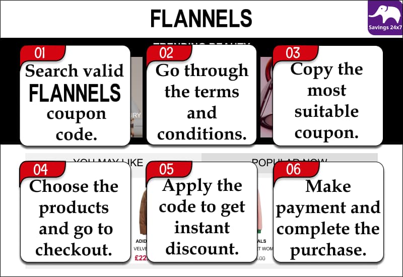 Flannels Promo Code