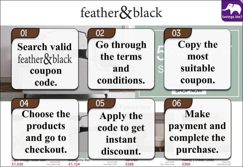 Feather & Black Promo Code