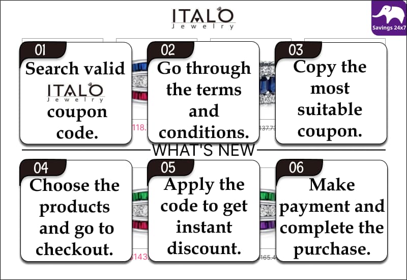 Italo Jewelry Discount Code