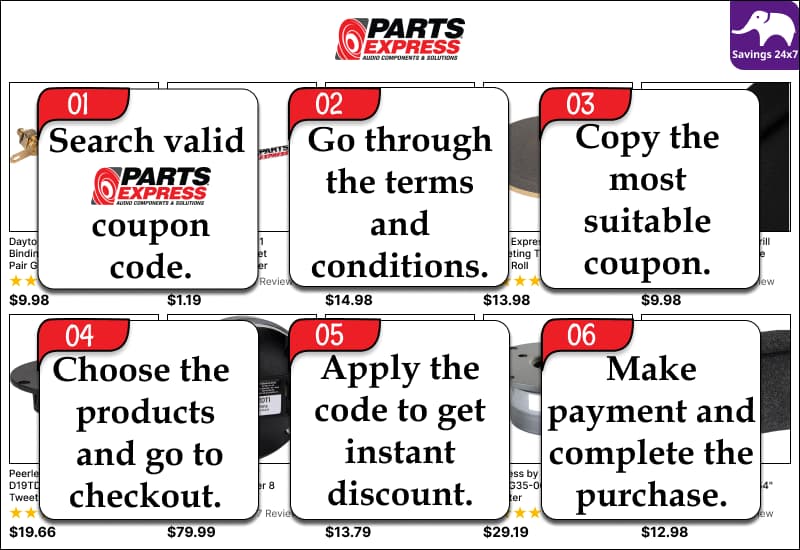 Parts Express Coupon Code