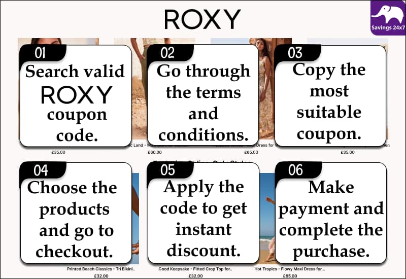 Roxy Promo Code