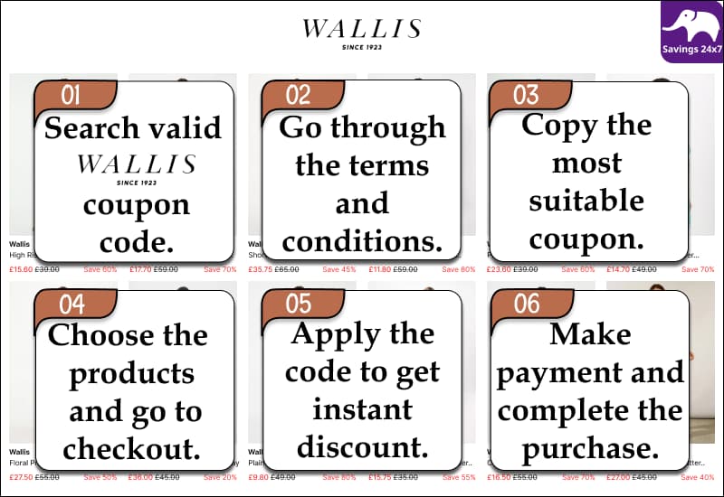 Wallis Promo Code