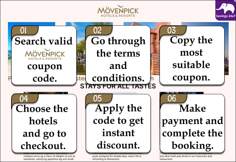 Movenpick Hotels & Resorts Coupon Code