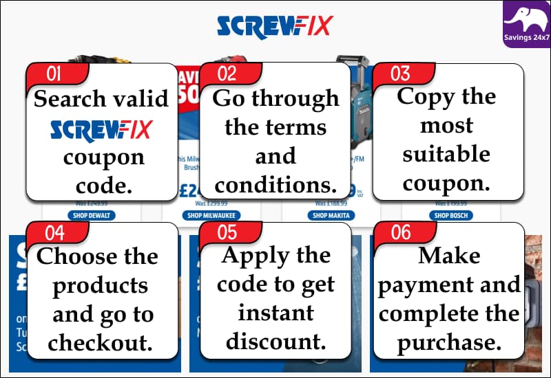 Screwfix Promo Code