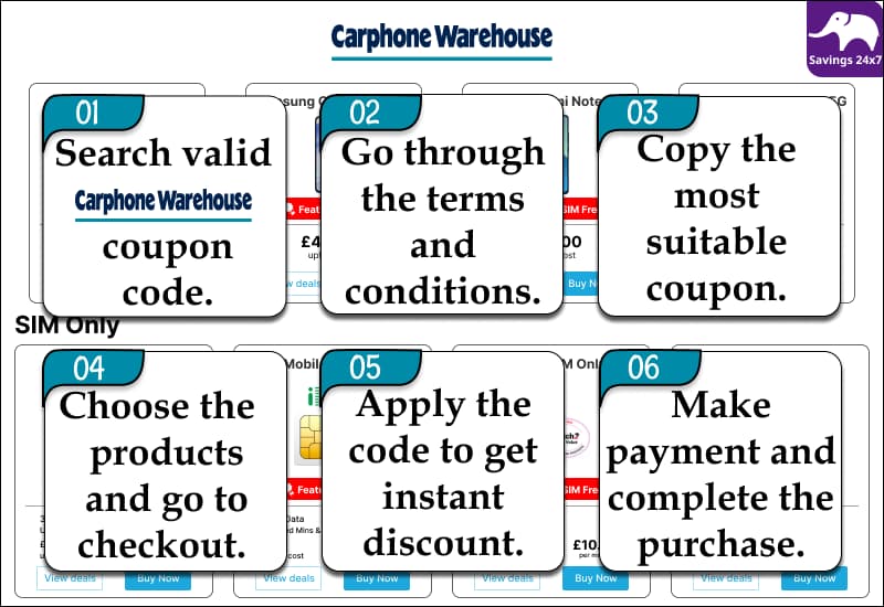 Carphone Warehouse Coupon Code