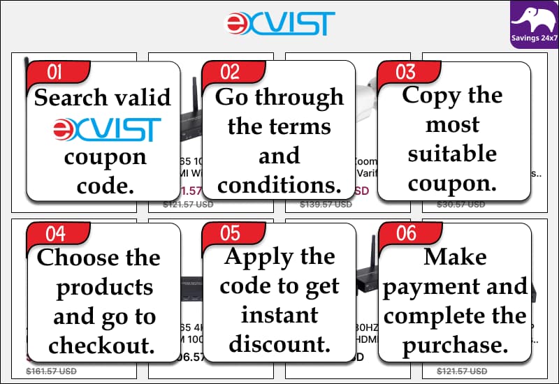 EXVIST Discount Code