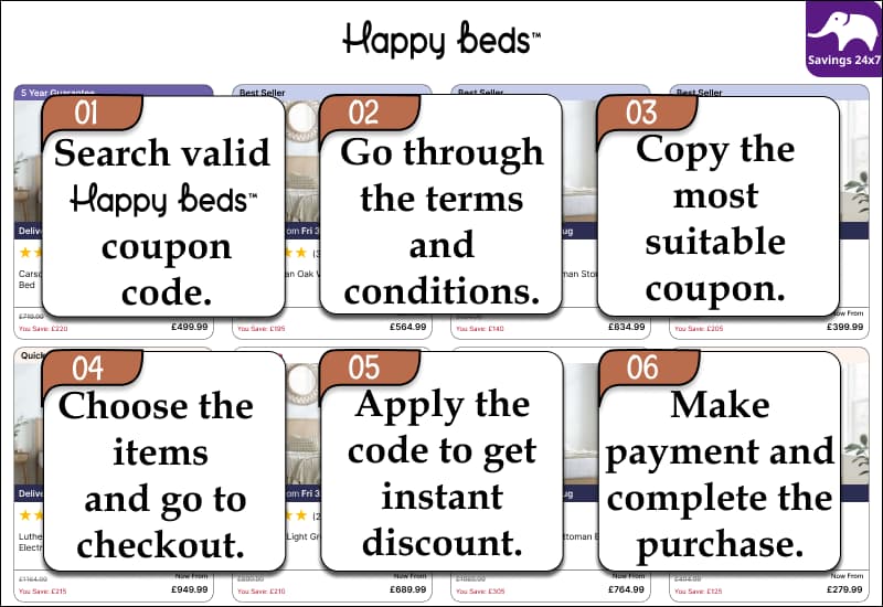 Happy Beds Discount Code