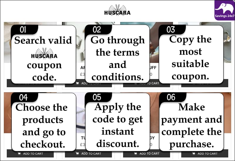 Huscara Coupon Code