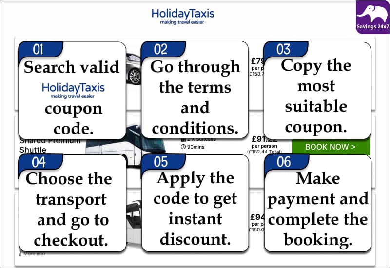 Holiday Taxis Promo Code