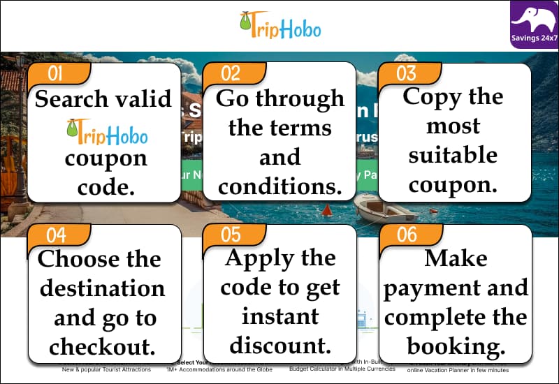 Triphobo Coupon Code