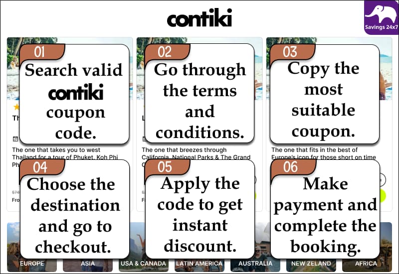 Contiki Promo Code