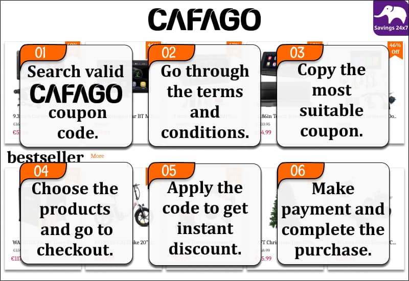 Cafago Promotional Code