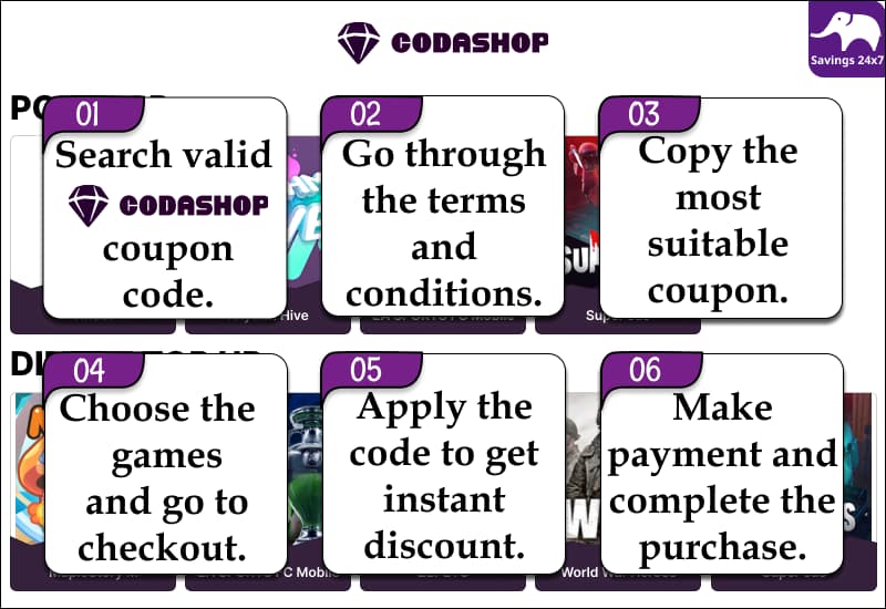 Codashop Coupon Code