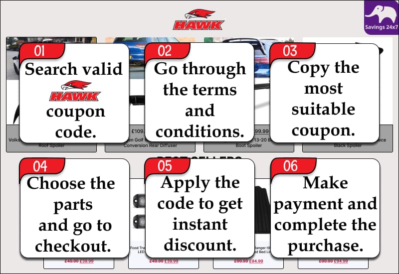 Hawk Parts Coupon Code