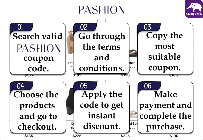 Pashion Footwear Discount Code