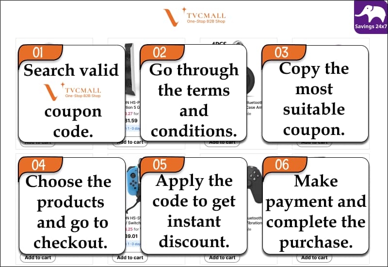 TVCMALL Coupon Code