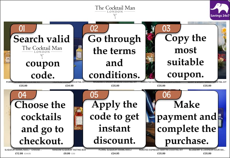 The Cocktail Man Discount Code