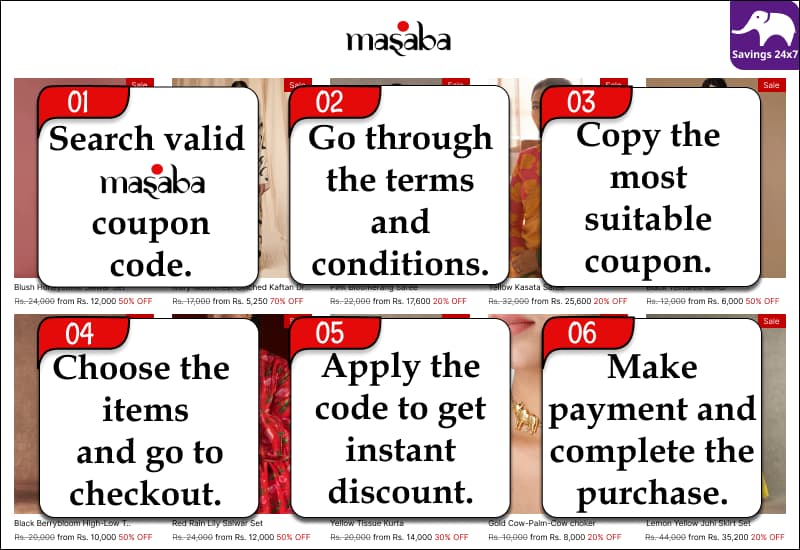 House of Masaba Coupon Code