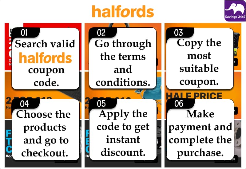 Halfords Discount Code