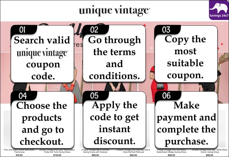 Unique Vintage Coupon Code