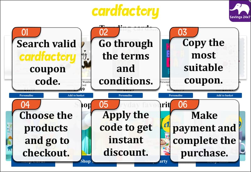 Card Factory Voucher Code