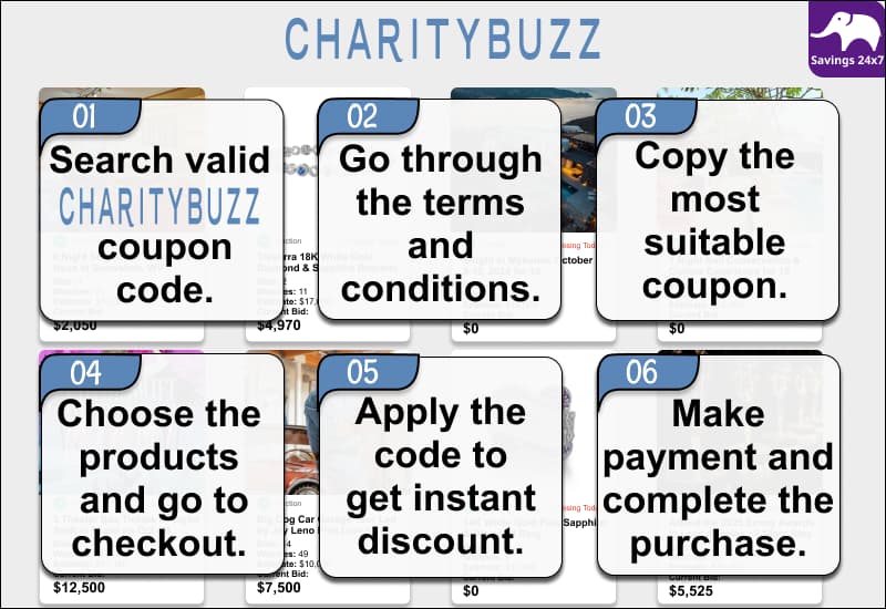 Charitybuzz Coupon Code