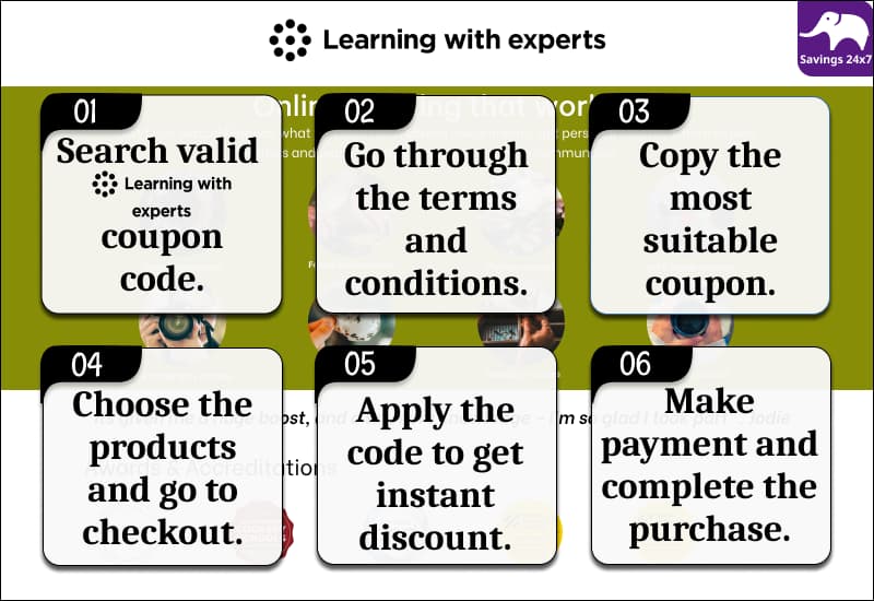 Learning with Experts Promo Code