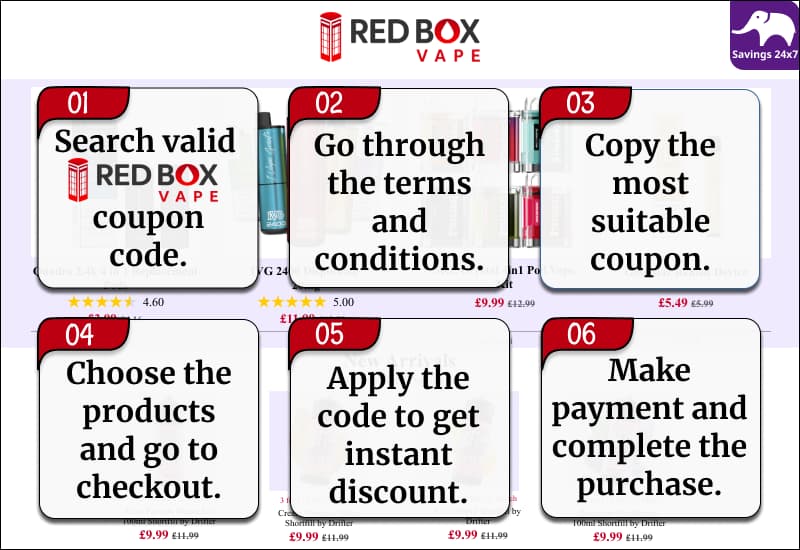 Red Box Vape Discount Code