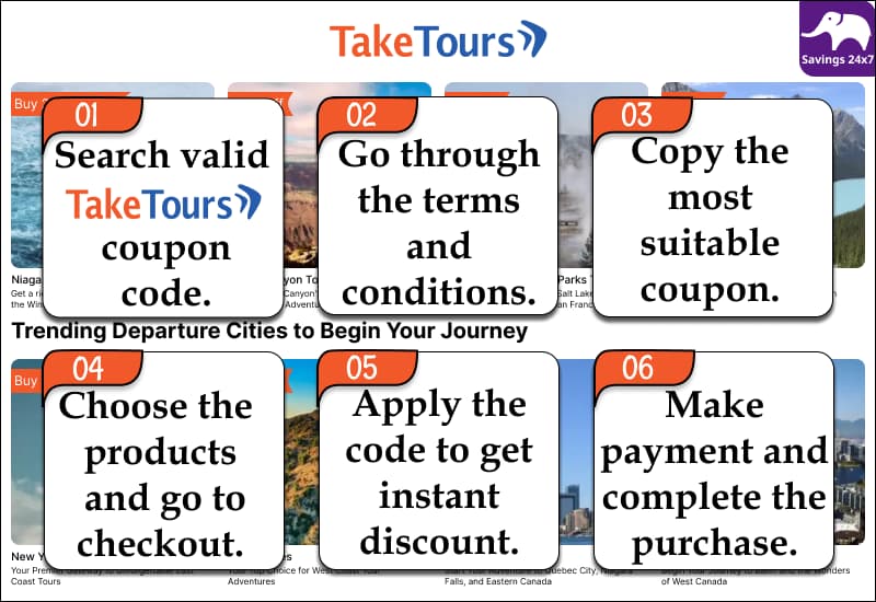 TakeTours Coupon Code