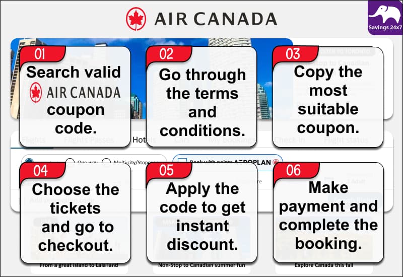 Air Canada Coupon Code