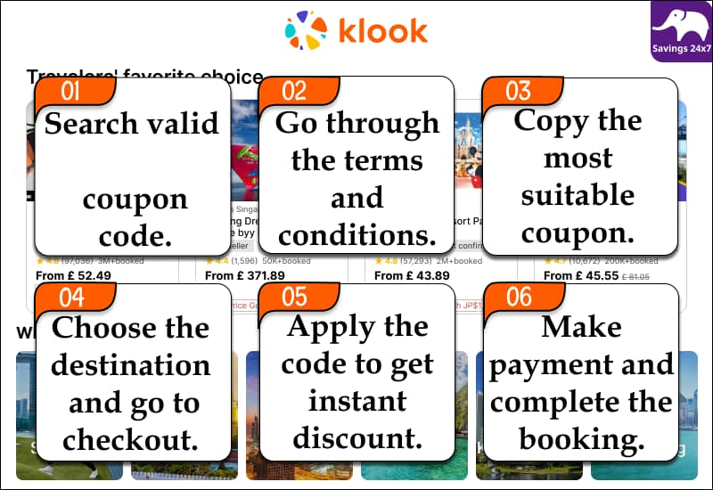 Klook Promo Code