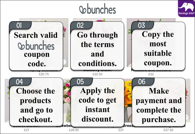 Bunches Promo Code