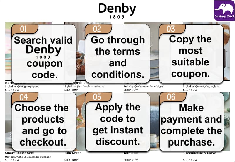 Denby Discount Code