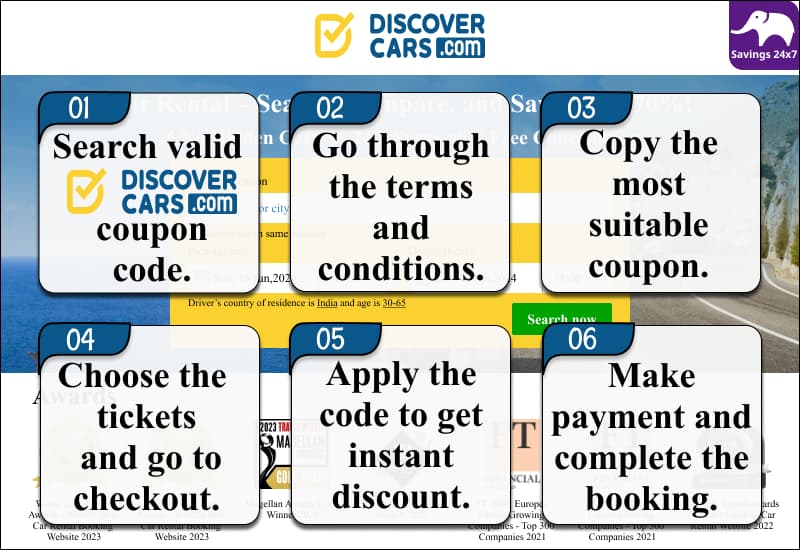 Discover Cars Voucher Codes