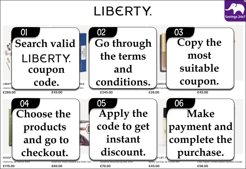 Liberty London Promo Code