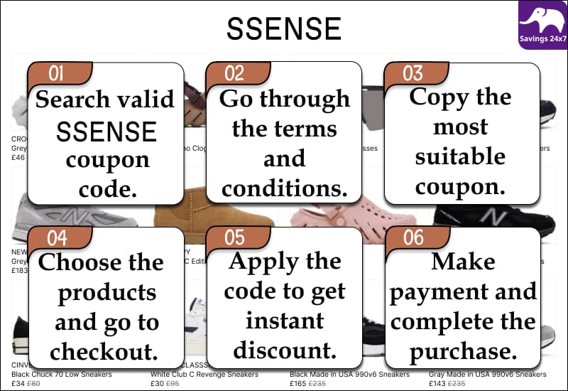 SSense Promotional Code