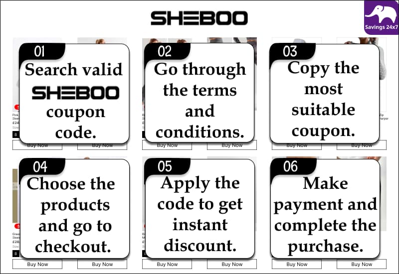 SheBoo Discount Code