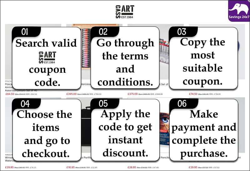 Cass Art Discount Code