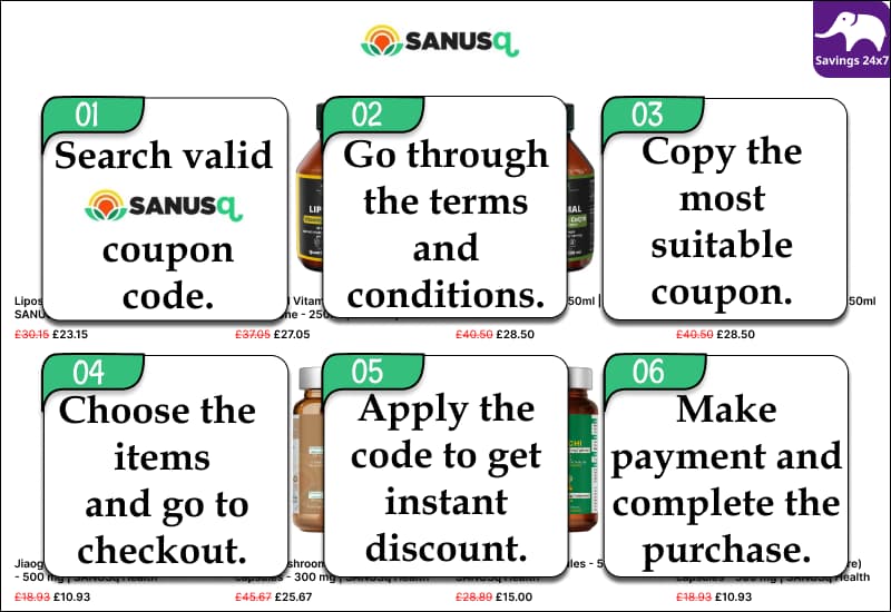 SANUSq Coupon Code