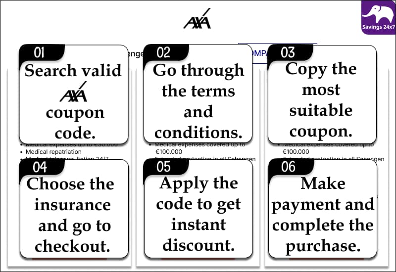 AXA Schengen Promo Code