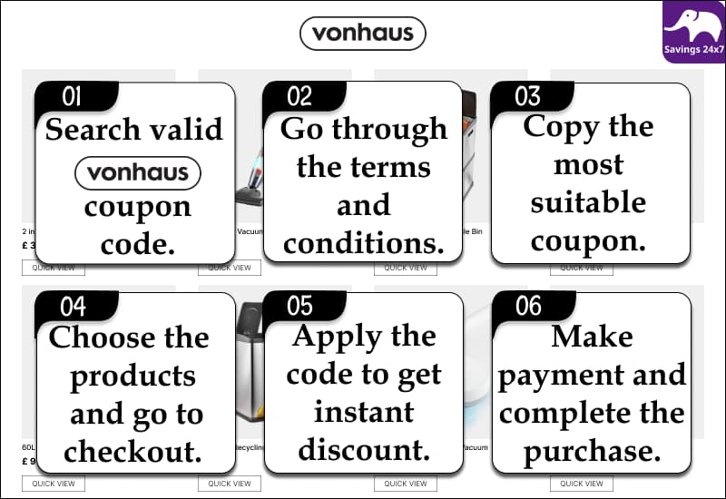 VonHaus Discount Code